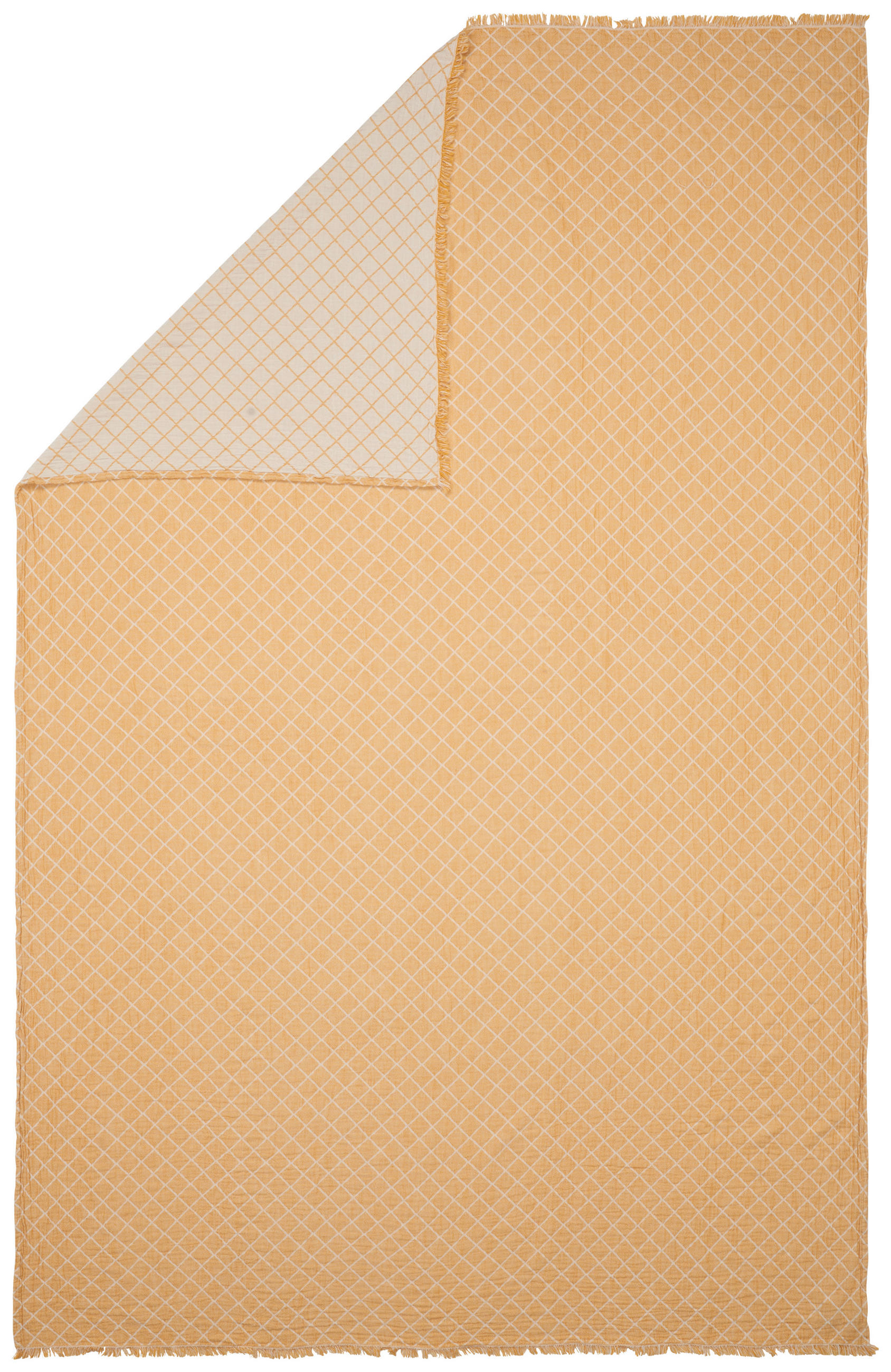Ambiente Wohndecke Musa Gelb, Natur 150x200 cm