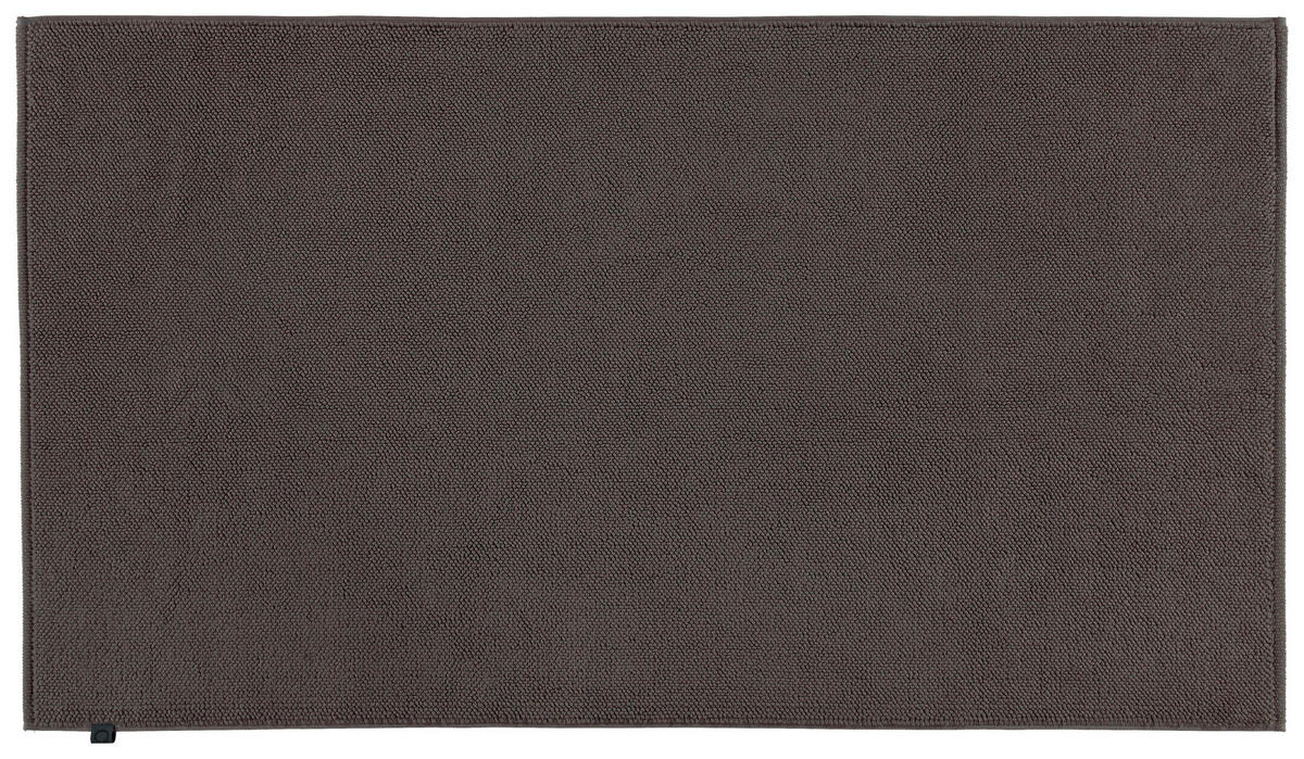 BADTEPPICH 1007 LOOP 397 Braun 70/120 cm  - Braun, KONVENTIONELL, Textil (70/120cm) - Cawoe