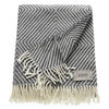 PLAID SCHÖNER WOHNEN SW-TEBAS Tebas  - Dunkelgrau/Beige, Design, Textil (140/200cm) - Schöner Wohnen