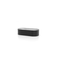 HOCHBEET 82,1/40,1/162,1 cm  - Schwarz, Basics, Metall (82,1/40,1/162,1cm)