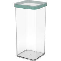 VORRATSDOSE  - Pastellblau/Transparent, KONVENTIONELL, Kunststoff (10/10/21,4cm) - Rotho