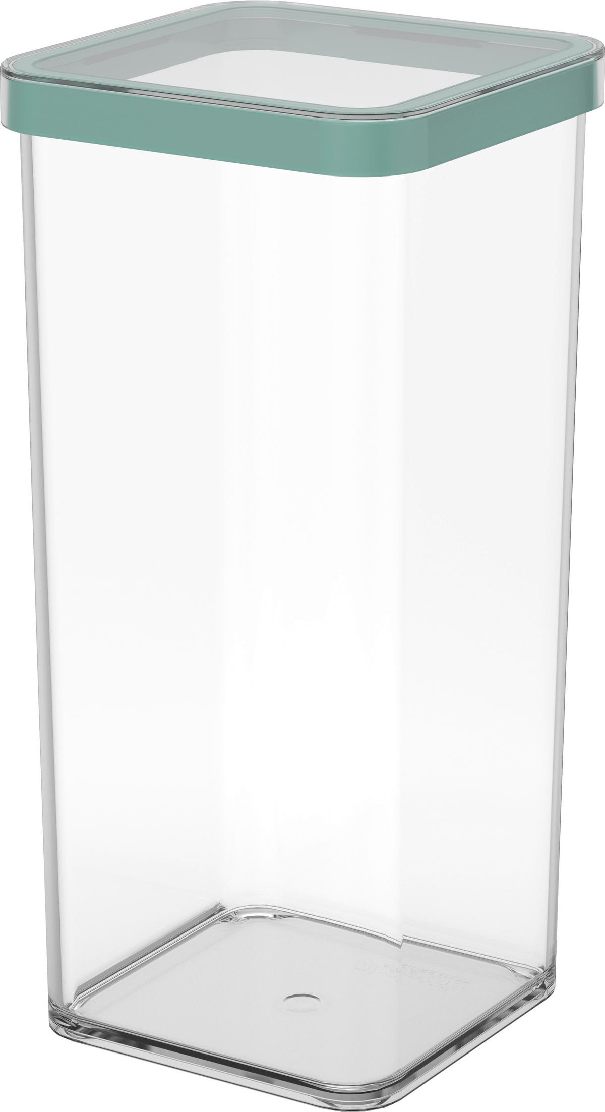 VORRATSDOSE  - Pastellblau/Transparent, KONVENTIONELL, Kunststoff (10/10/21,4cm) - Rotho