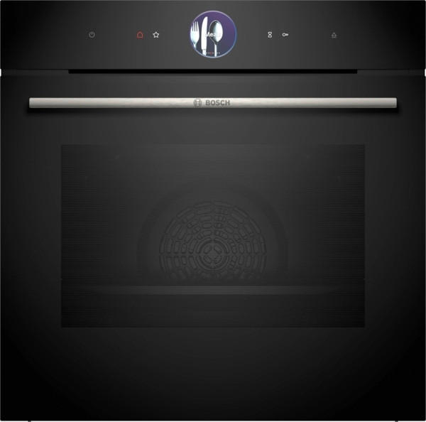 UGRADNA RERNA - crna, Dizajnerski, metal (59,4/59,5/54,8cm)