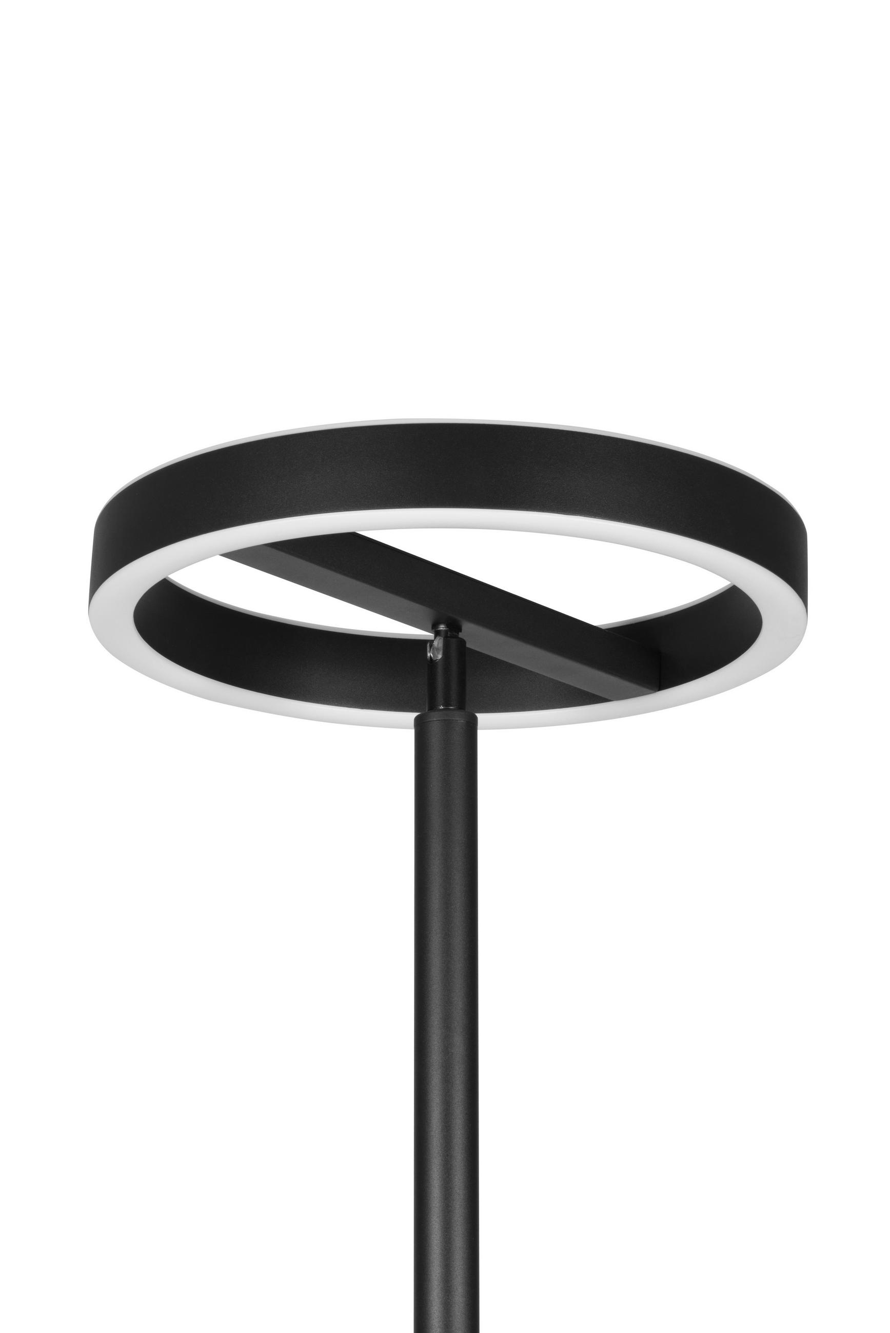 LED-DECKENFLUTER 28/180 cm    - Schwarz/Weiß, Design, Kunststoff/Metall (28/180cm) - Novel