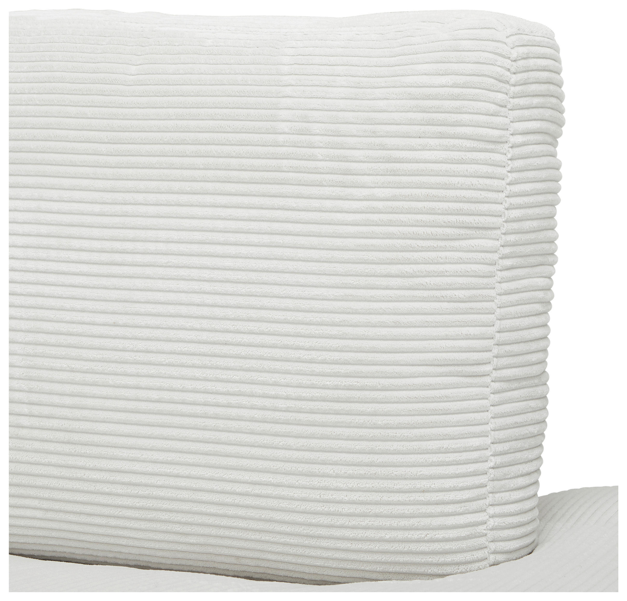 Thumbnail - Hom`in Ecksofa, Weiß, Textil, 4-Sitzer, Füllung: Schaumstoff, Federn, Ottomane rechts, L-Form, 265x224 cm, Blauer Engel,...