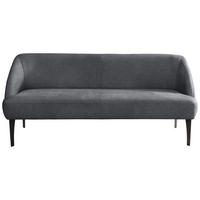 SITZBANK in Textil Blau  - Blau/Schwarz, Konventionell, Textil/Metall (237/85/72cm) - Moderano