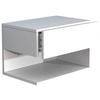 NACHTSCHRANK 45/30/32 cm  - Weiß, MODERN, Holzwerkstoff (45/30/32cm) - MID.YOU
