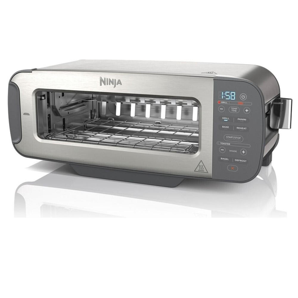 TOASTER NINJA  - Grau Hochglanz/Hellgrau, Basics, Metall (42/15/22cm)