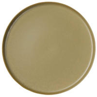 DESERTNI TANJIR  keramika  porcelan  - maslinasto zelena, Dizajnerski, keramika (21/1,5cm) - ASA