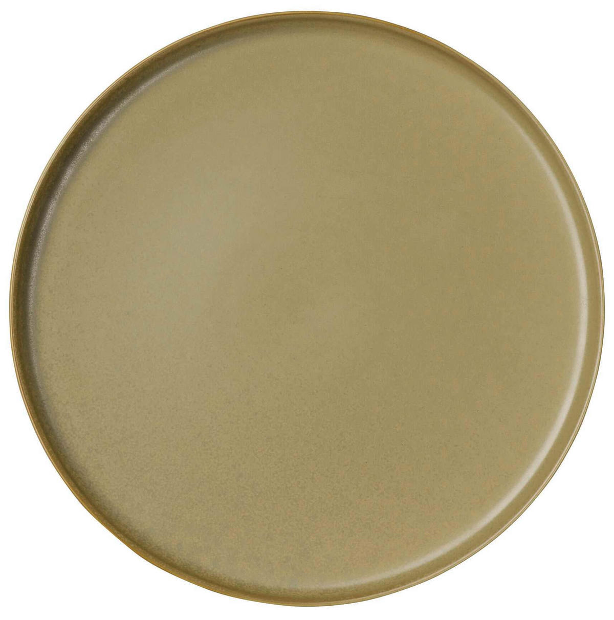 DESERTNI TANJIR  keramika  porcelan  - maslinasto zelena, Dizajnerski, keramika (21/1,5cm) - ASA
