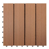 TERRASSENFLIESE 30/30 cm WPC Royal  - Hellbraun, MODERN, Holzwerkstoff (30/30cm) - Floordirekt