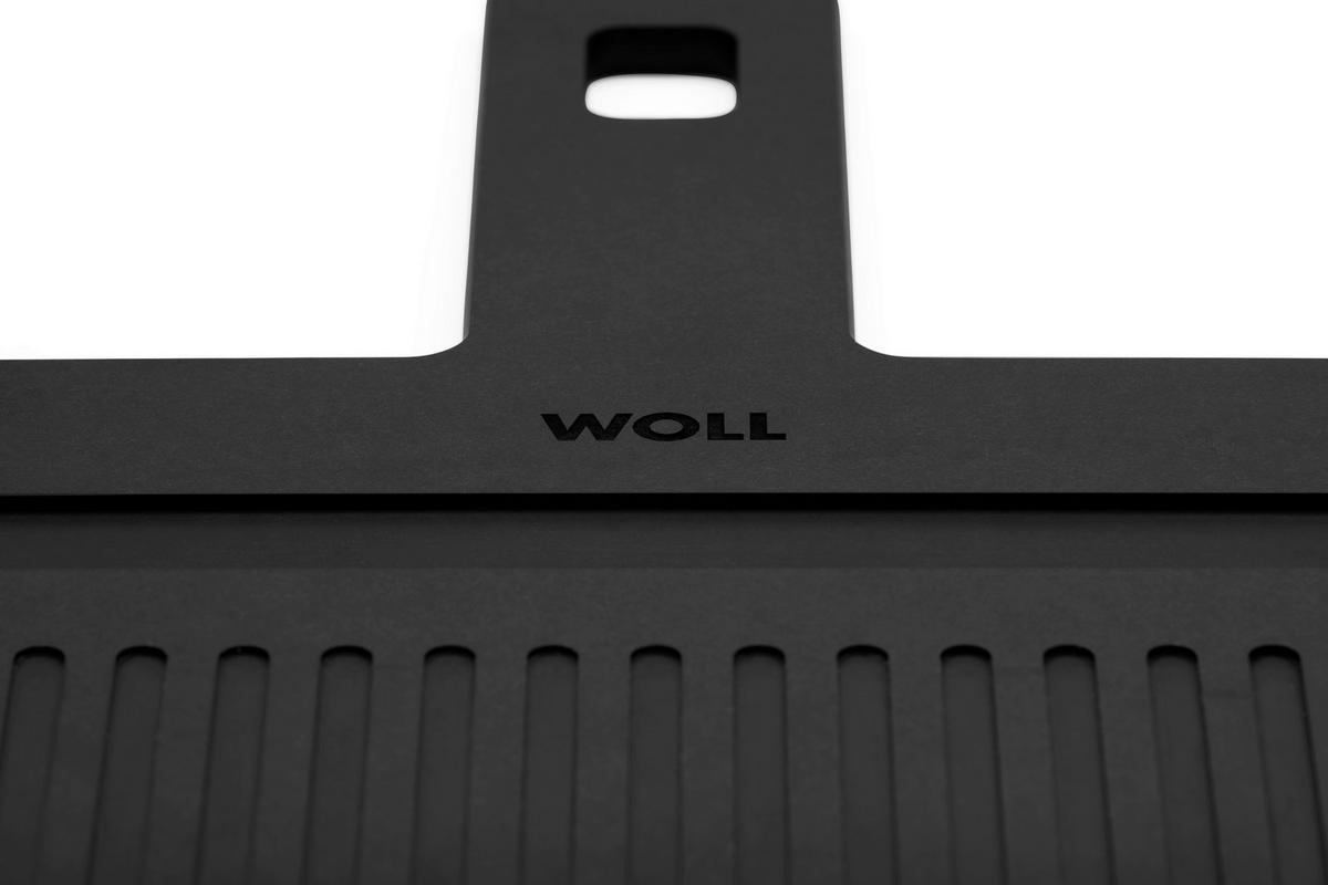 SCHNEIDEBRETT-SET Naturmaterialien Cut & Serve  - Schwarz, Basics, Naturmaterialien - WOLL