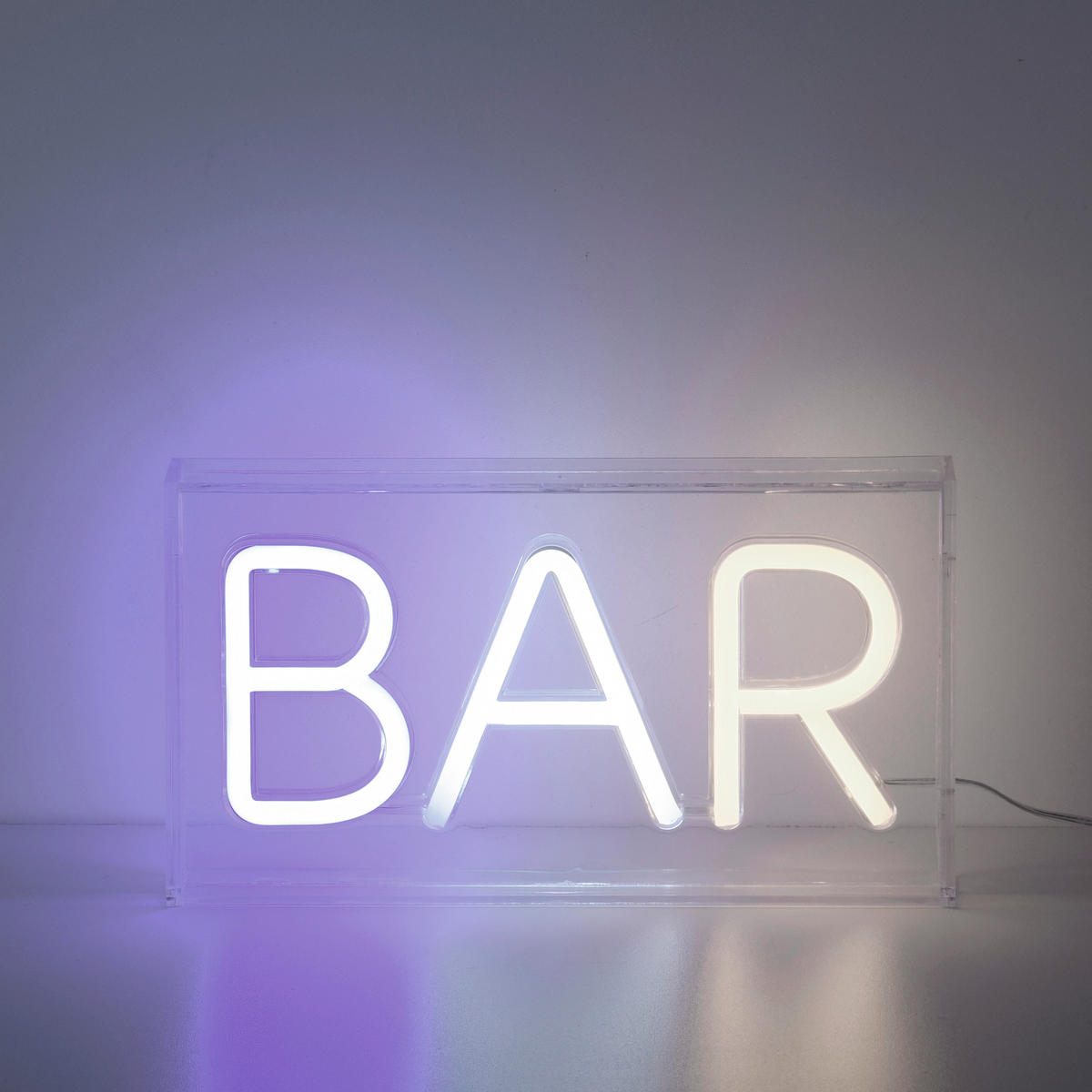 DEKORAČNÍ LED SVÍTIDLO - bílá, Basics, plast (23/4/12,7cm)