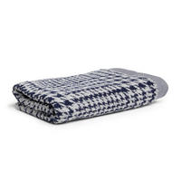 DUSCHTUCH BROOKLYN 80/150 cm  - Blau, Basics, Textil (80/150cm) - Moeve