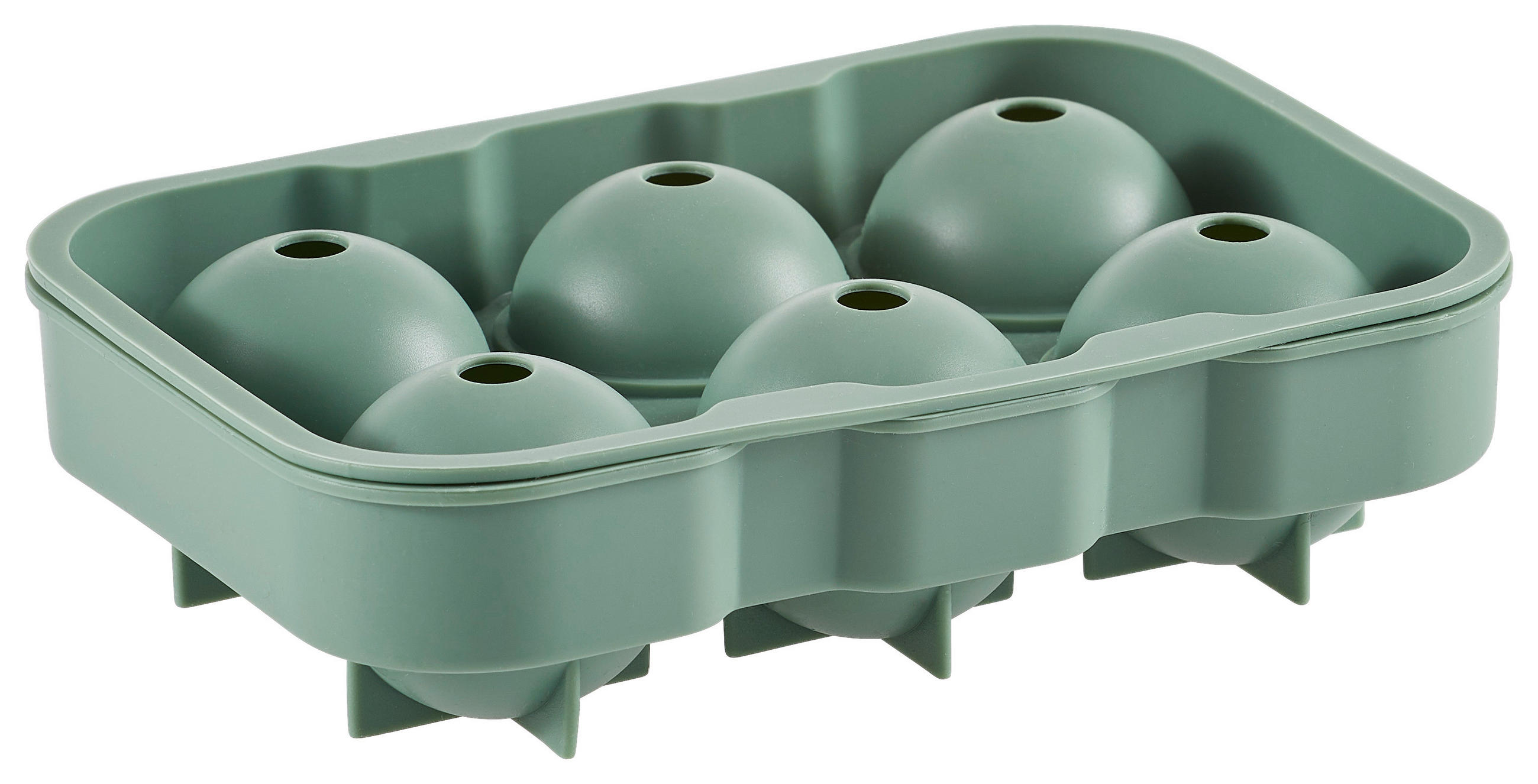 FORMA NA KOSTKY LEDU - petrolej, Basics, plast (17,8/12,8/4,5cm) - Homeware Profession.