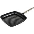 GRILLPFANNE Keramikbeschichtung  - Schwarz, Basics, Metall (28/28/4cm) - Homeware Profession.