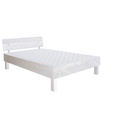 BETT 120/200 cm  in Weiß  - Weiß, Natur, Holz (120/200cm) - Carryhome