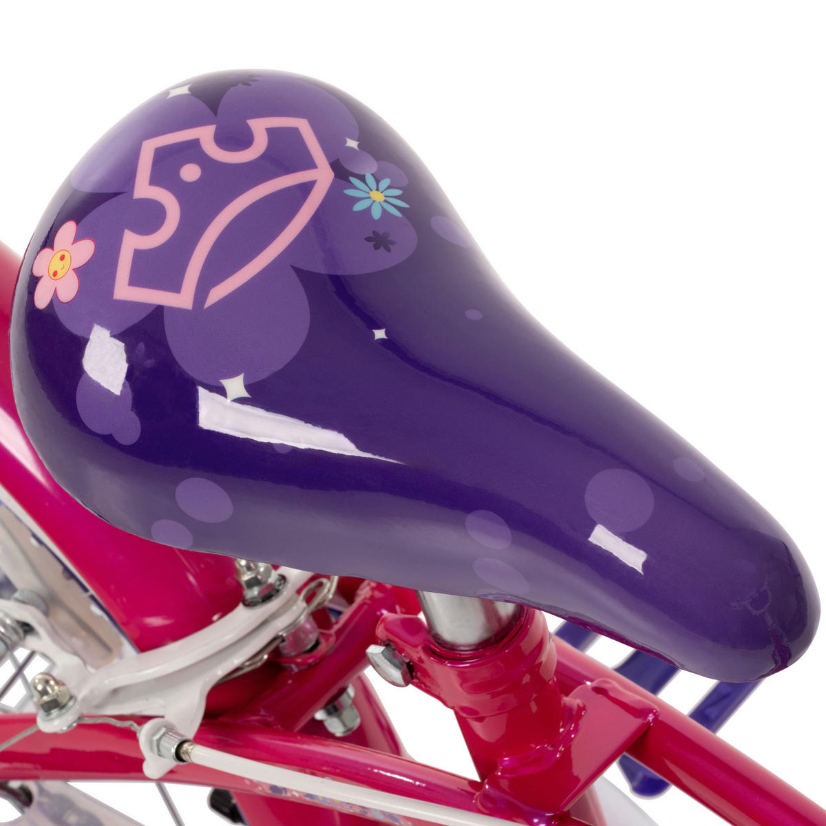KINDERFAHRRAD 16 Zoll  - Pink, Basics, Metall (54/85/112cm)