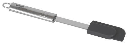 SPATULĂ PENTRU ALUAT - argintiu/negru, Basics, plastic/metal (26cm) - Homeware Profession.