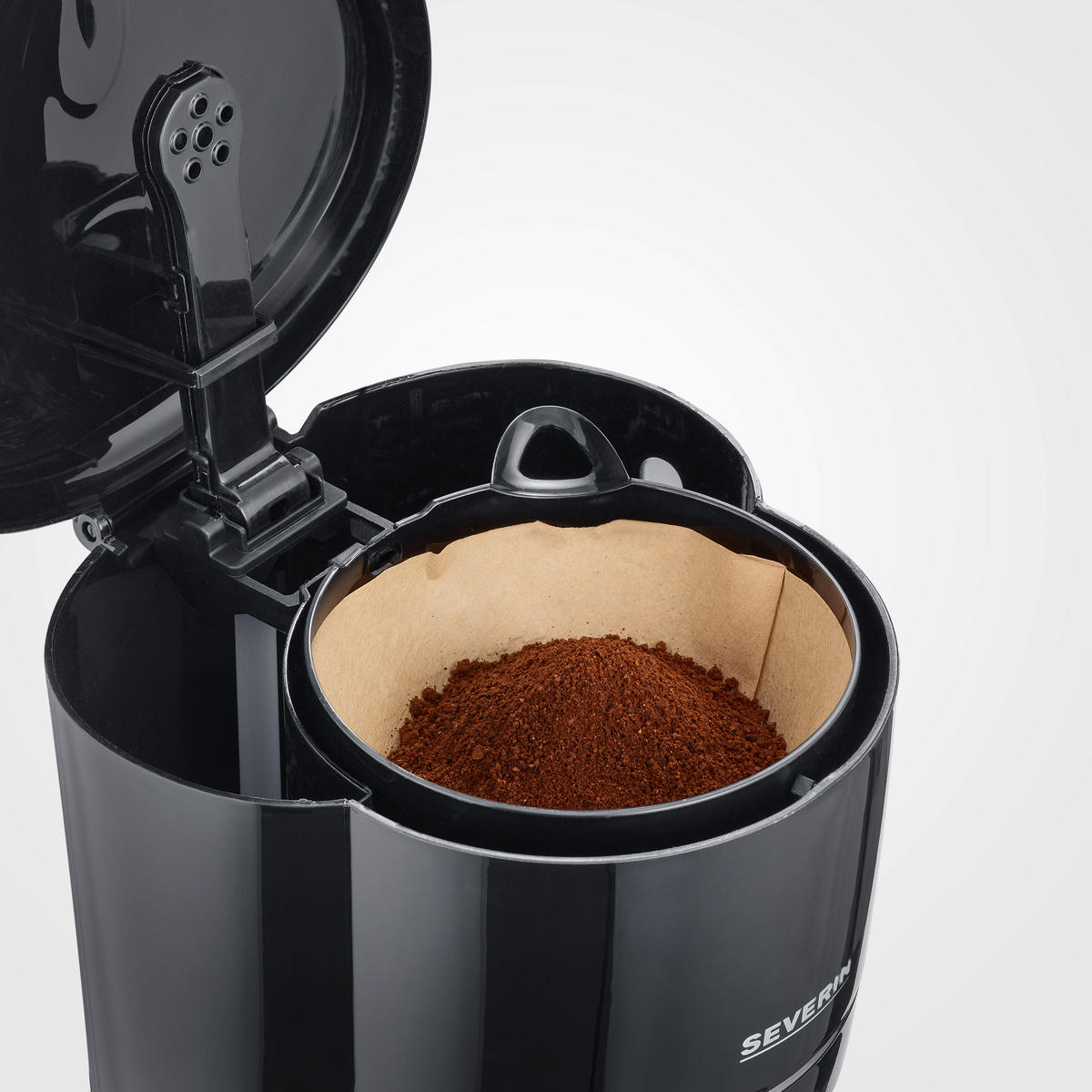 FILTERKAFFEEMASCHINE  - Schwarz, Basics, Kunststoff (20/32,5/25cm) - Severin
