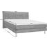 BOXSPRINGBETT in Grau - Alufarben/Grau, KONVENTIONELL, Kunststoff/Textil (140/200/cm) - Bentley BOXSPRINGBETT in Grau - Alufarben/Grau, KONVENTIONELL, Kunststoff/Textil (140/200/cm) - Bentley