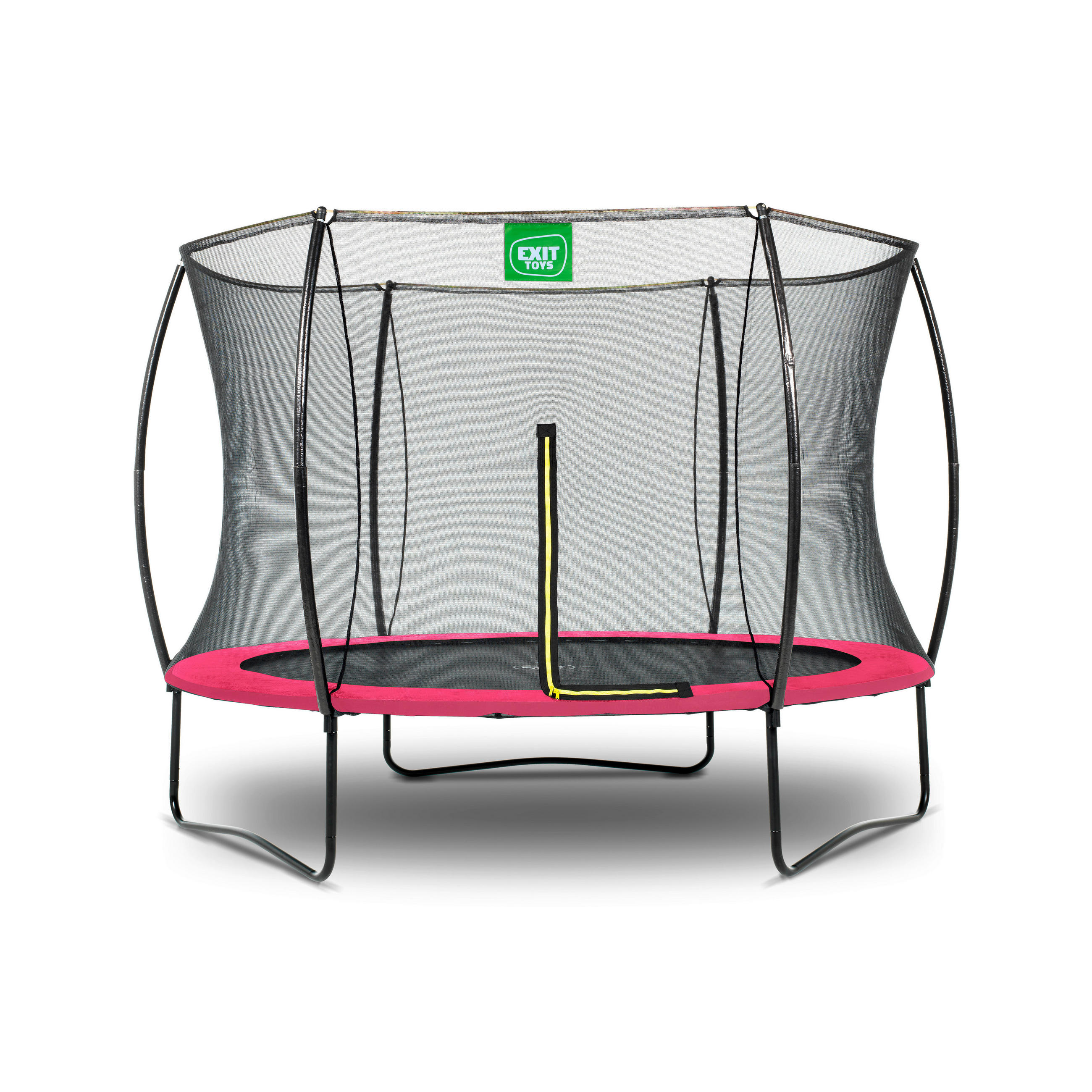 TRAMPOLIN  - Pink, KONVENTIONELL, Kunststoff/Metall (273/228cm) - EXIT Toys