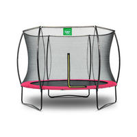 TRAMPOLIN 273/228 cm  - Pink, KONVENTIONELL, Kunststoff/Metall (273/228cm) - EXIT Toys