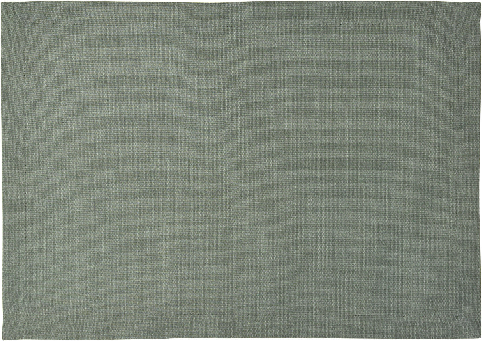 TISCHLÄUFER Textil beschichtet Türkis 50/140 cm  - Türkis, Basics, Textil (50/140cm)