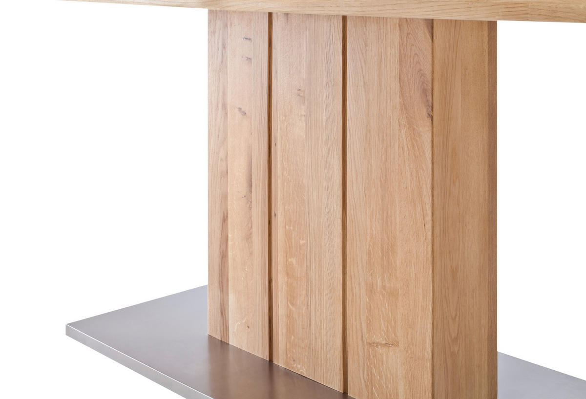 ESSTISCH in Holz, Metall, Holzwerkstoff 220/100/77 cm  - Design, Holz/Holzwerkstoff (220/100/77cm) - Livetastic