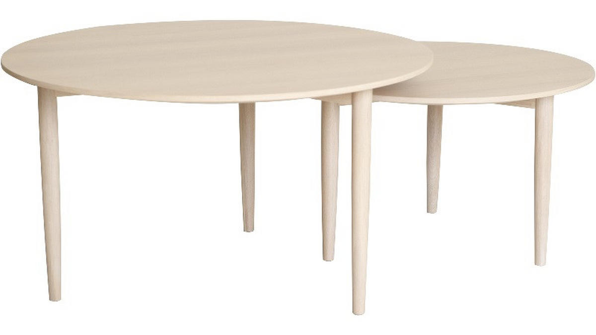 SOFFBORD SET i trä 90/70/90/70/50/42,5 cm  - ek Bianco, Design, trä (90/70/90/70/50/42,5cm) - Best Price