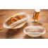 SCHALE Glas - Beige, LIFESTYLE, Glas (38,00/15,50/20,00cm) - Leonardo