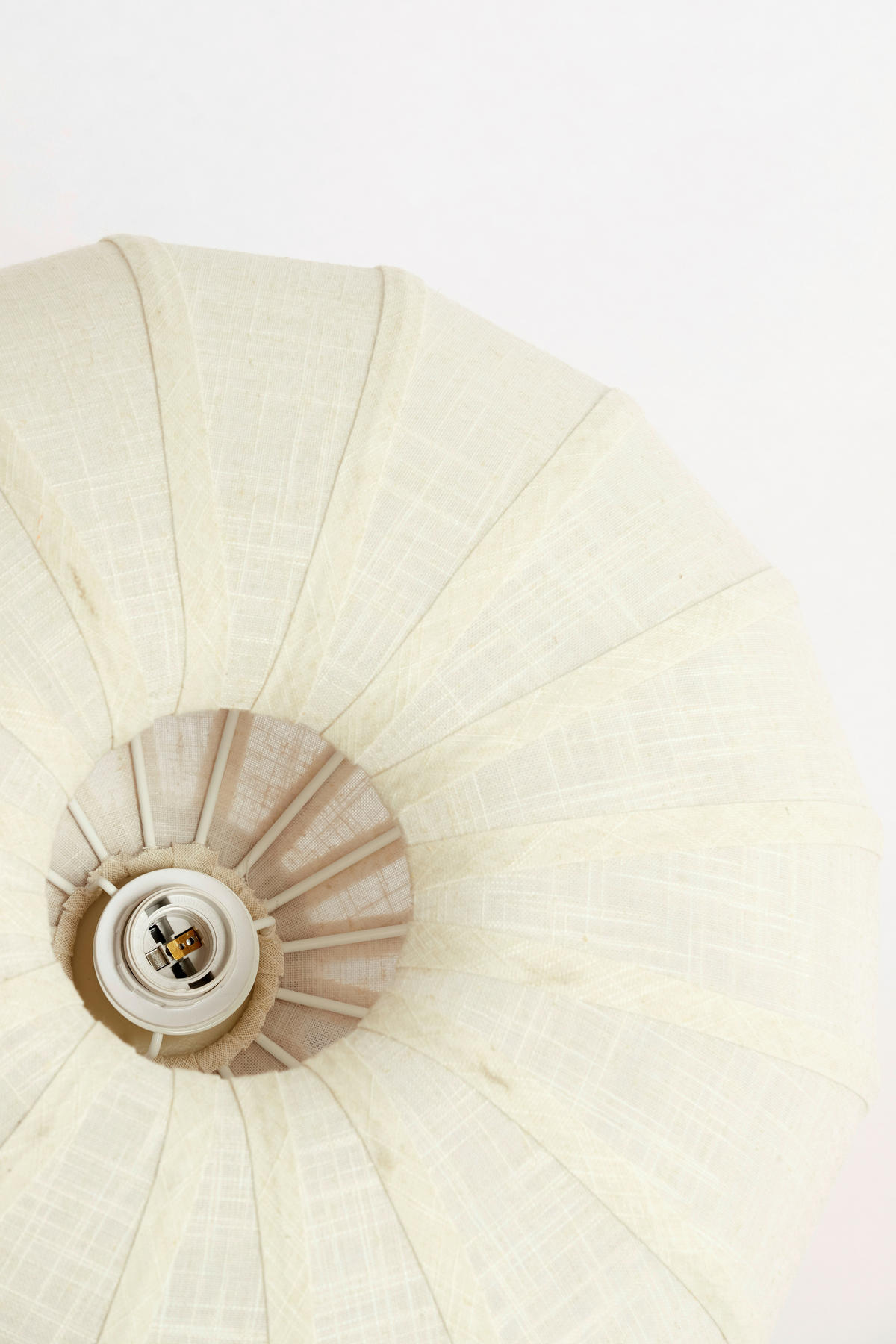 DECKENLEUCHTE ZODIA   - Creme, Design, Kunststoff/Textil (40/21.5/40cm) - Light & Living