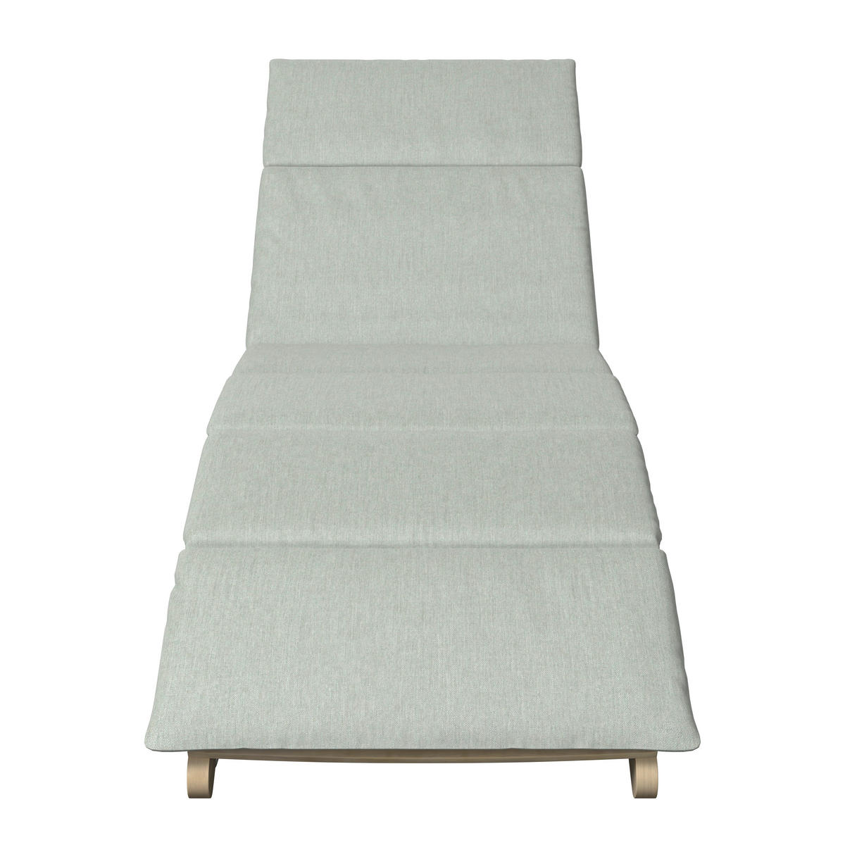 GARTENLIEGE 180/79/54 cm  - Hellgrau/Akaziefarben, Natur, Holz/Kunststoff (180/79/54cm) - Ambia Garden