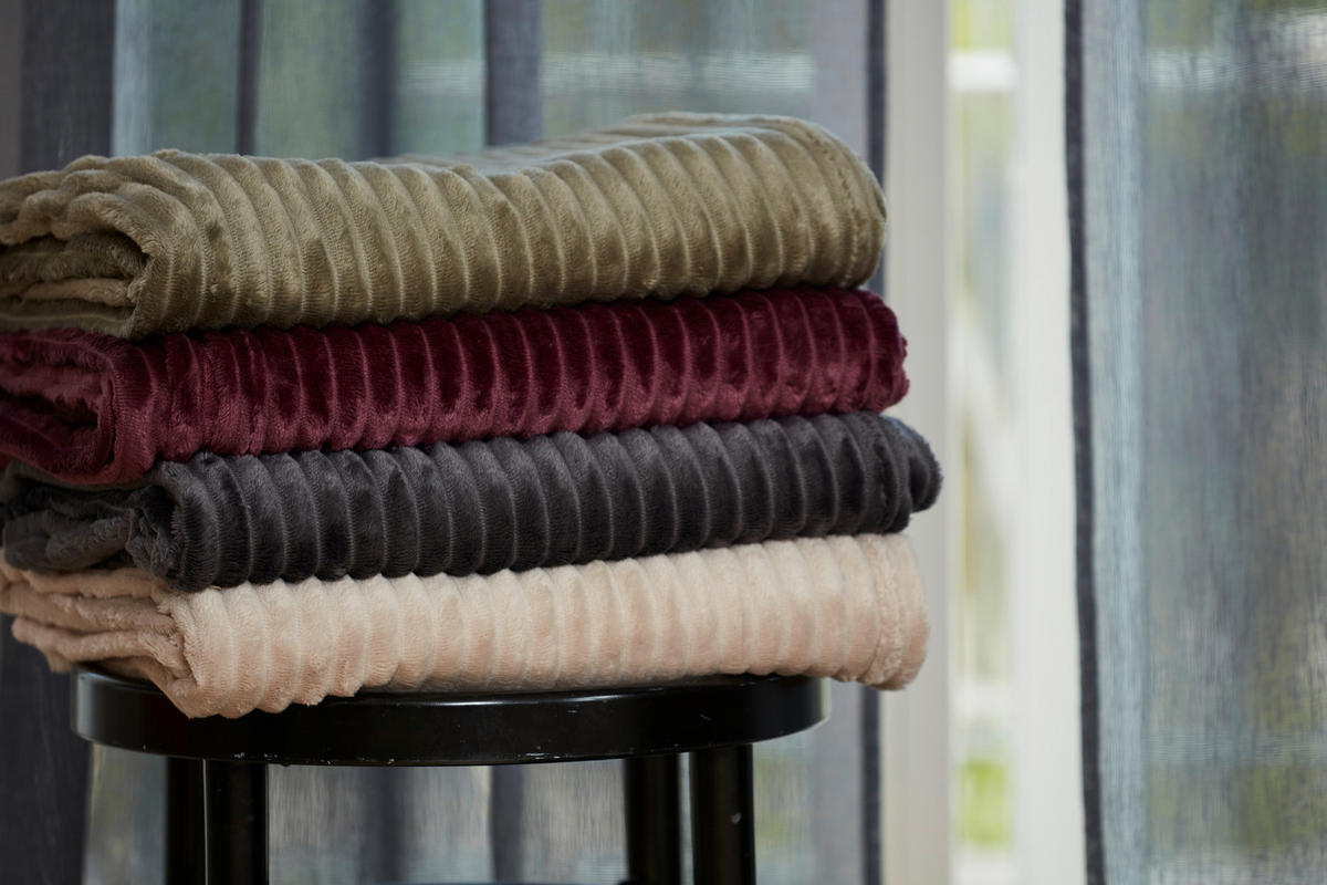FILT Robban  - antracit, Basics, textil (130/170cm)