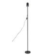 STEHLEUCHTE 35,5/18/154,50 cm  - Schwarz, Trend, Kunststoff/Metall (35,5/18/154,50cm) - Novel