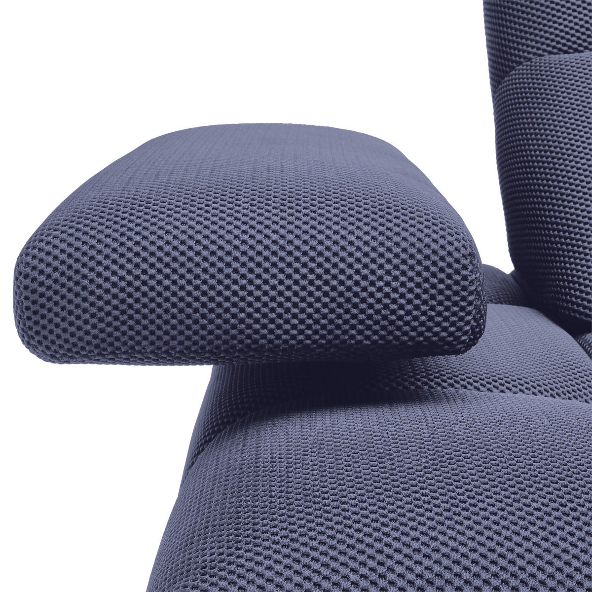 ECKSOFA in Struktur Violett  - Violett/Schwarz, Design, Kunststoff/Textil (313/233cm) - Emilio Belluti