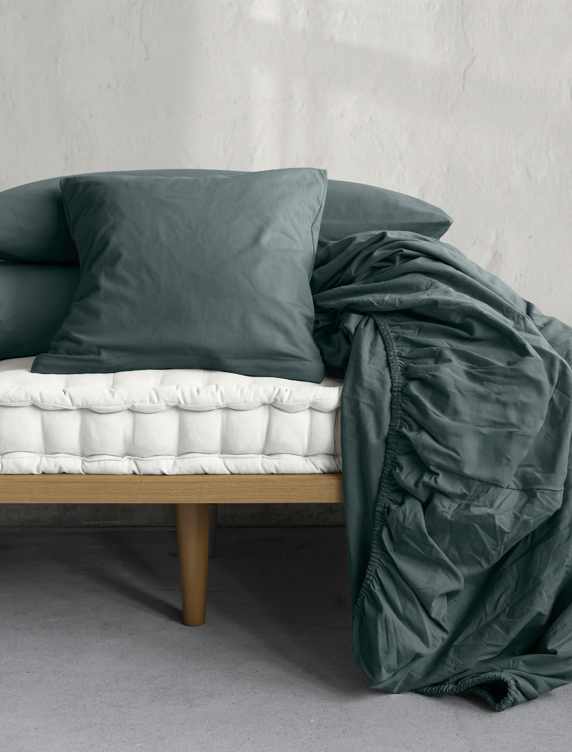 KOPFKISSENBEZUG 40/40 cm  - Grün, KONVENTIONELL, Textil (40/40cm) - Irisette