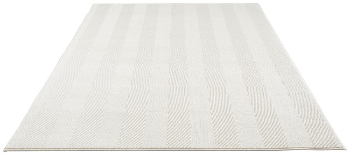 VŠÍVANÝ KOBEREC, 70/130 cm, bílá - bílá, Design, textil (70/130cm) - Novel