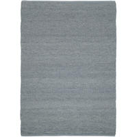 HANDWEBTEPPICH 200/300 cm Helsinki Blau, Grau  - Blau/Grau, Basics, Textil (200/300cm) - Linea Natura