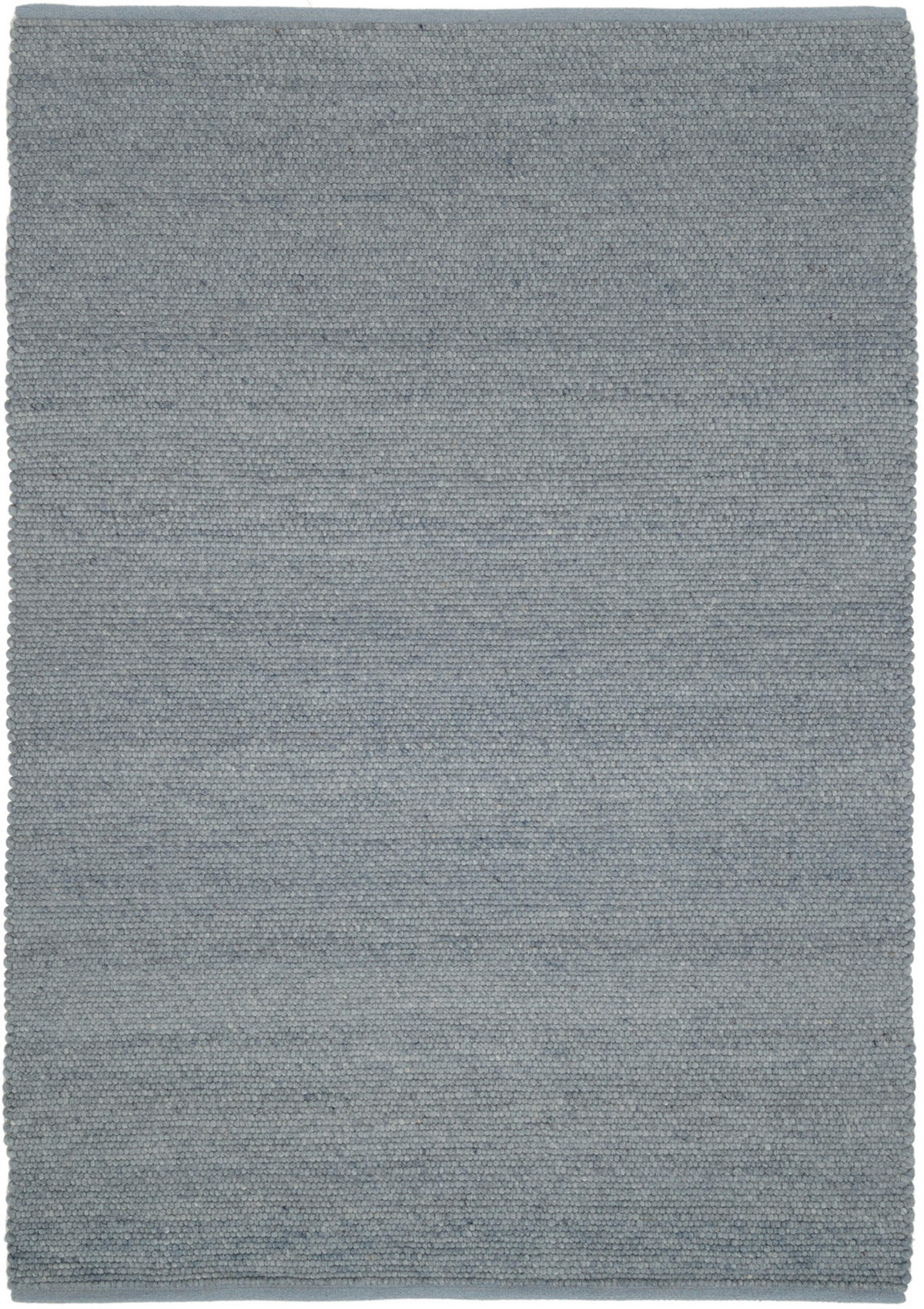 HANDWEBTEPPICH 200/300 cm Helsinki Blau, Grau  - Blau/Grau, Basics, Textil (200/300cm) - Linea Natura