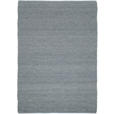 HANDWEBTEPPICH 200/300 cm Helsinki Blau, Grau  - Blau/Grau, Basics, Textil (200/300cm) - Linea Natura