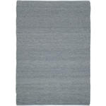 HANDWEBTEPPICH 200/300 cm Helsinki Blau, Grau  - Blau/Grau, Basics, Textil (200/300cm) - Linea Natura