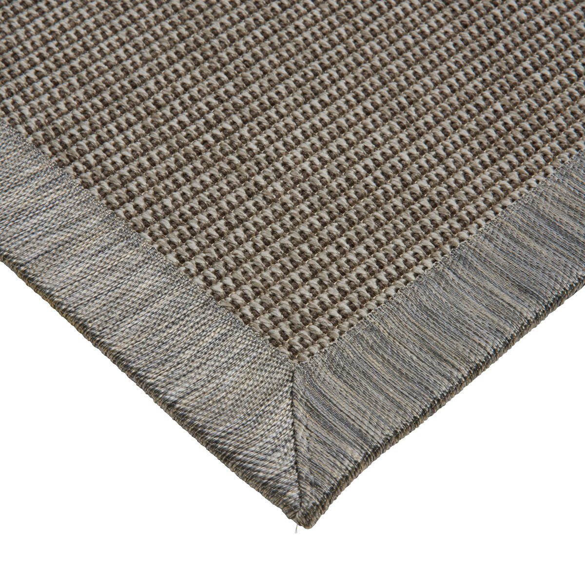 FLACHWEBETEPPICH 140/200 cm Chronos Silberfarben  - Silberfarben, KONVENTIONELL, Naturmaterialien/Textil (140/200cm) - Linea Natura