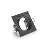 EINBAUSPOT 8,0/8,0/7,0 cm   - Schwarz, KONVENTIONELL, Metall (8,0/8,0/7,0cm) - Trio Leuchten