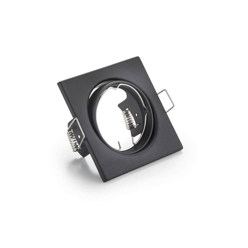 Thumbnail - Trio Leuchten Einbauspot Jura, Schwarz, Metall, 8.0x7.0x8.0 cm, schwenkbar, Lampen & Leuchten, Innenbeleuchtung, Spots &...