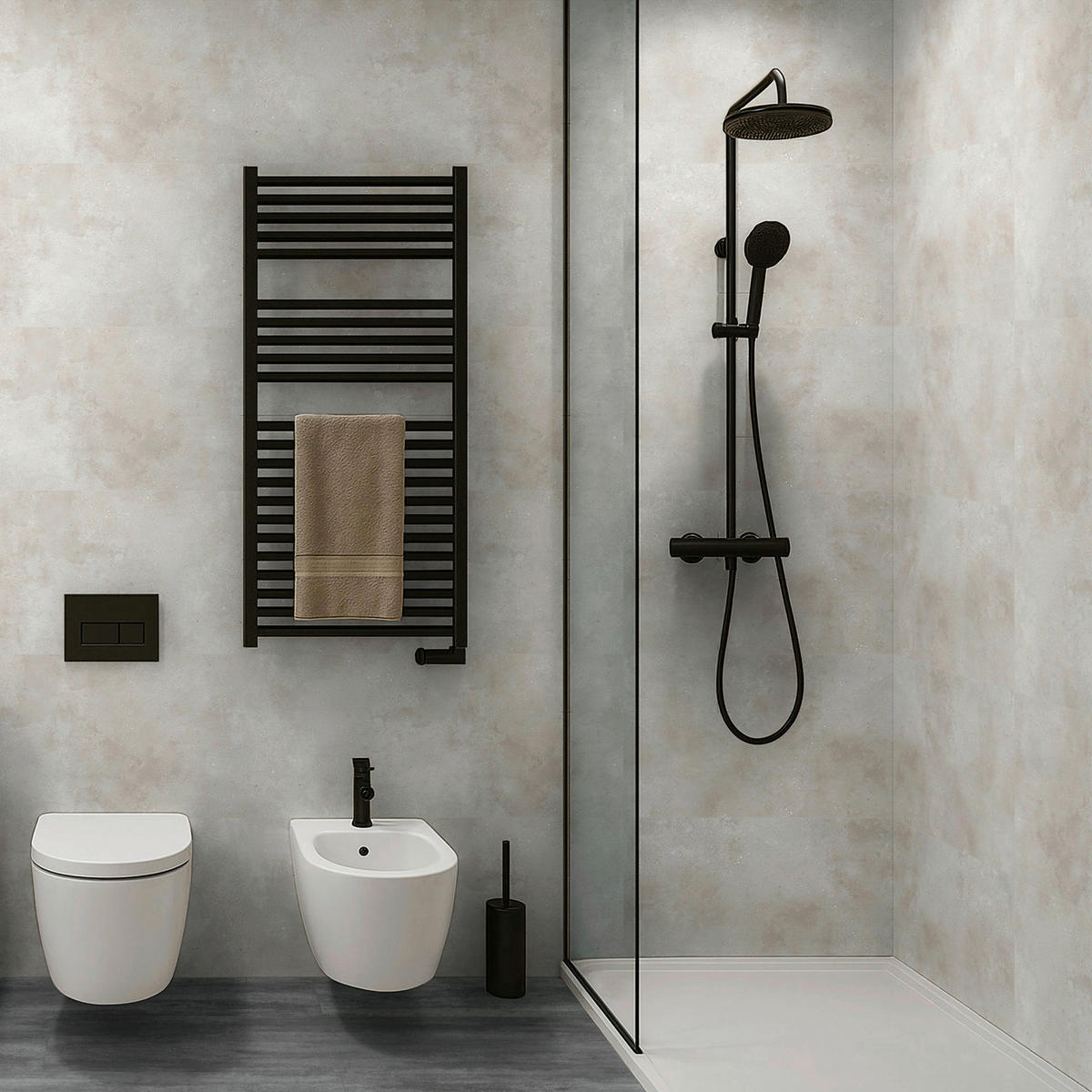 Vinyl für die Wand  - Beige, MODERN, Kunststoff (60/30/0,37cm)