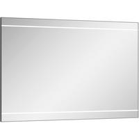 BADEZIMMERSPIEGEL 80/70/3,2 cm  - Schwarz, Design, Glas/Holzwerkstoff (80/70/3,2cm) - Sadena