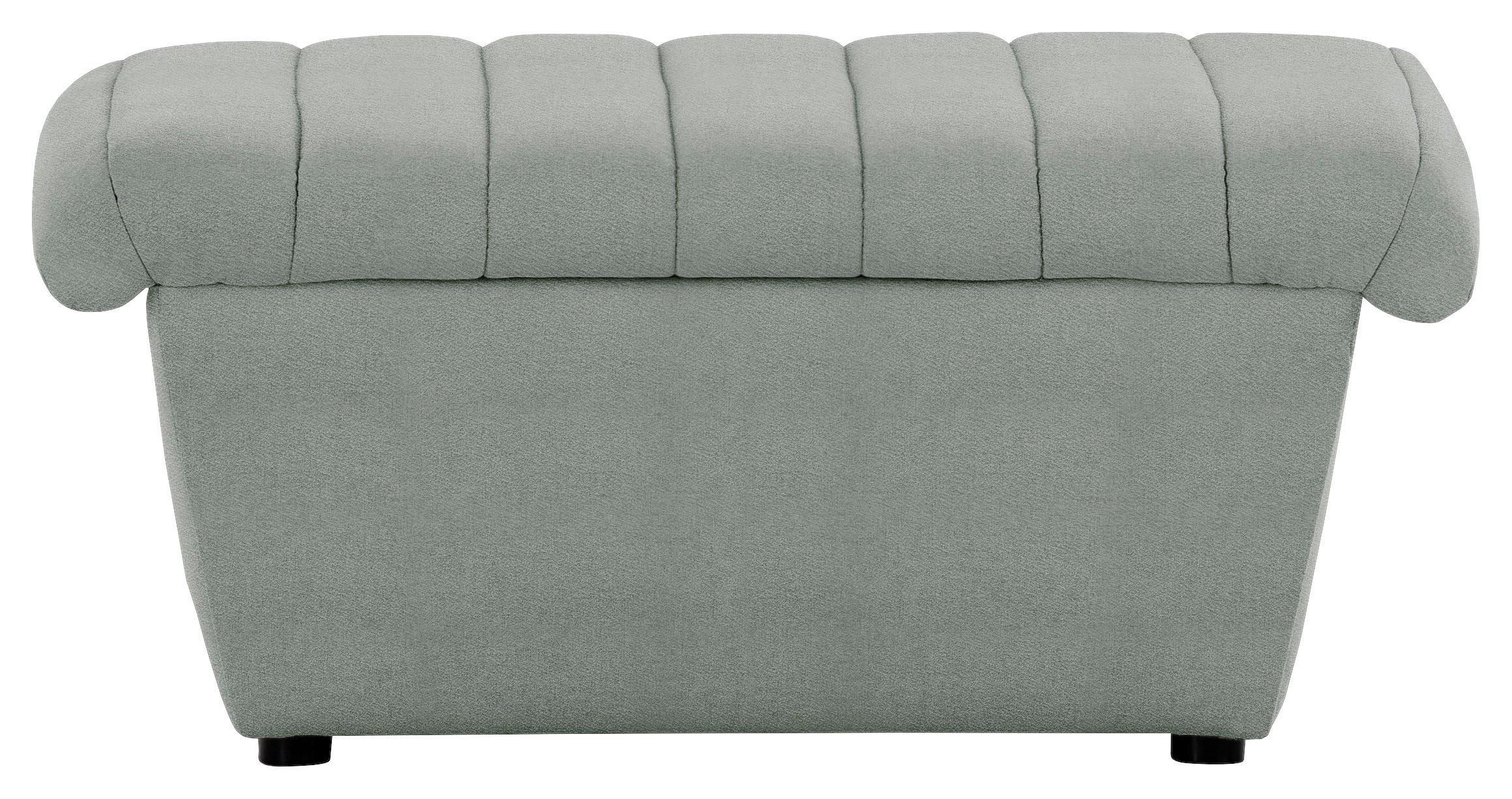 HOCKER in Textil Mintgrün  - Schwarz/Mintgrün, Design, Kunststoff/Textil (90/43/105cm) - LOOKS by W.Joop