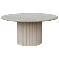 SOFFBORD i trä  - ek Bianco, Modern, trä (90cm) - Niels Andersson