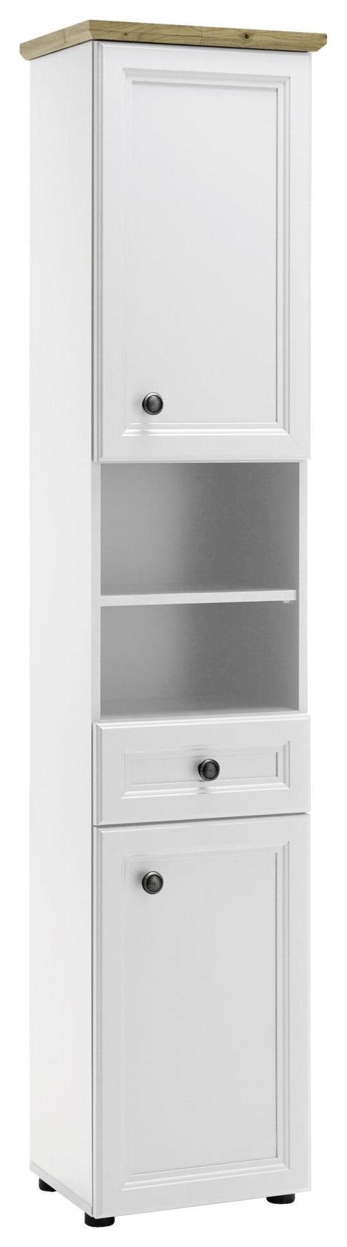 HOCHSCHRANK 41/191/32 cm  - Weiß, KONVENTIONELL, Holzwerkstoff/Kunststoff (41/191/32cm) - Livetastic
